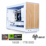 AWD-IT Compact 3 gaming desktop PC, imported from the UK