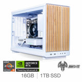 AWD-IT Compact 3 gaming desktop PC, imported from the UK