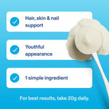 Vital Proteins Collagen Peptides unflavoured 650g, imported from the UK