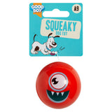 Good Boy Squeaky Dog Toy Faceball
