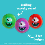 Good Boy Squeaky Dog Toy Faceball