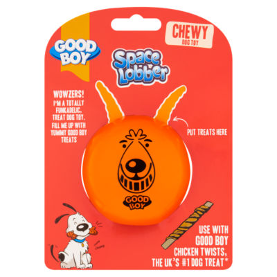 Good Boy Space Lobber Chewy Dog Toy, UK version