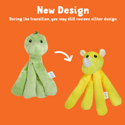Good Boy soft dog toy with crinkle legs, UK version