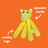 Good Boy soft dog toy with crinkle legs, UK version