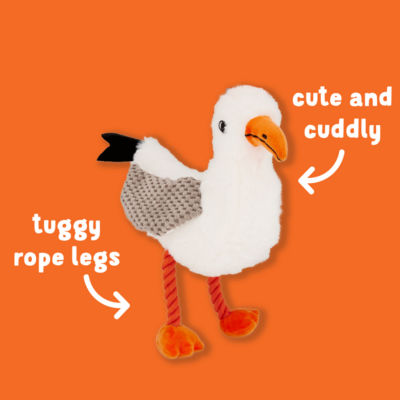 Good Boy Hug Tug soft interactive dog toy, UK version