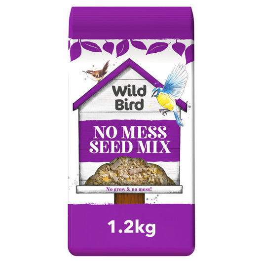 Wild Bird No Mess Seed Mix 1.2kg GOODS ASDA   