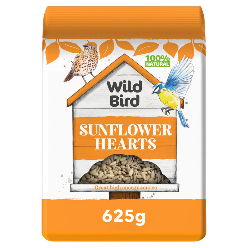 Spectrum Brands Wild Bird Sunflower Hearts 625g (British brand)