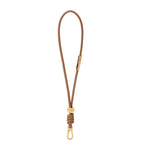 LOEWE leather wrist strap with Anagram logo 57cm, imported from the UK