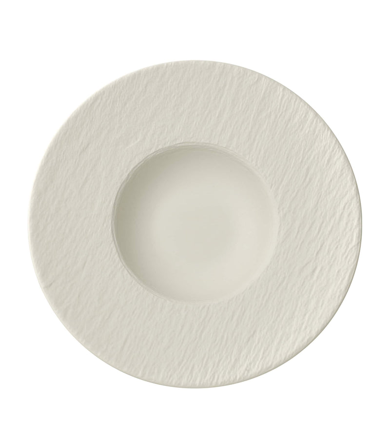 Villeroy & Boch Manufacture Rock Blanc pasta plate 29cm (British brand)