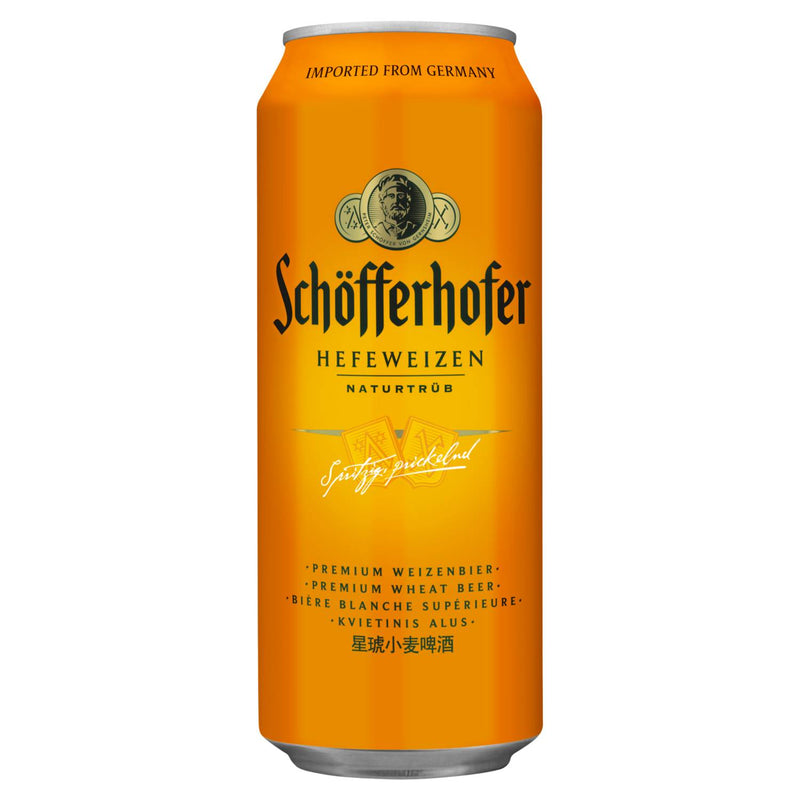 Schöfferhofer Hefeweizen wheat beer 0.5L - British product