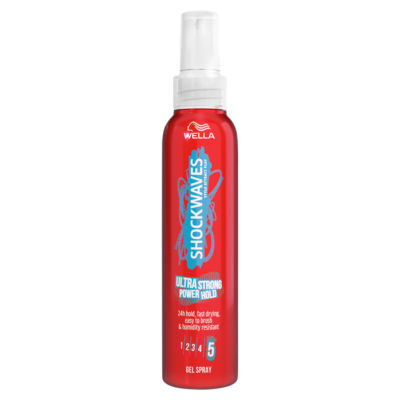 Wella ultra strong power hold gel spray 150ml (British brand)