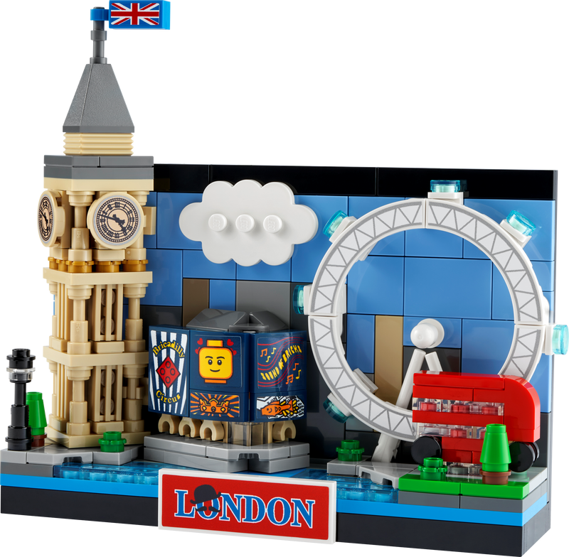 LEGO London Postcard building set 277 pieces, imported from the UK