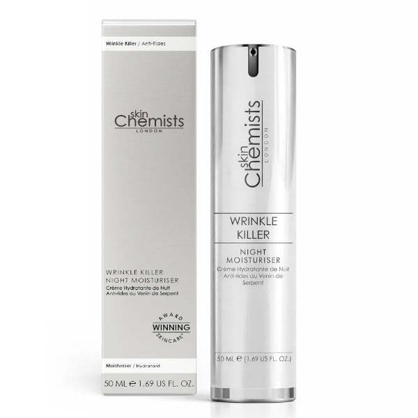 skinChemists Wrinkle Killer night moisturiser 50ml (British brand)