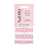 Nail HQ false nails baby pink 24 pieces, imported from the UK