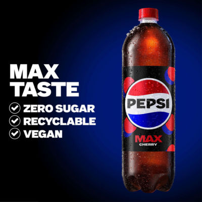 Pepsi Max Cherry Bottle