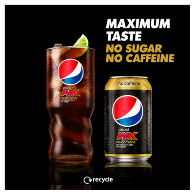 Pepsi Max no caffeine cola 2L bottle, imported from the UK
