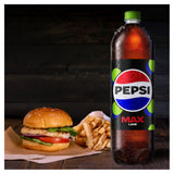 Pepsi Max Lime sugar-free cola 2L, imported from the UK