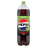 Pepsi Max Lime sugar-free cola 2L, imported from the UK