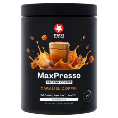 Maxi Nutrition MaxPresso caramel protein coffee 300g (British brand)