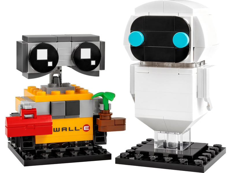 LEGO BrickHeadz EVE and WALL-E set 155 pieces - British product