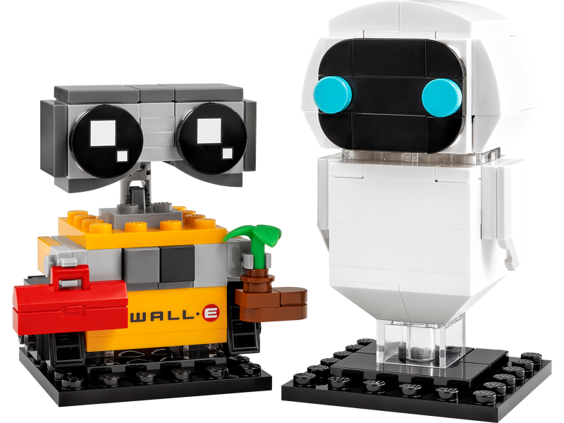 LEGO BrickHeadz EVE and WALL-E set 155 pieces - British product