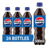 Pepsi classic cola bottle 500ml, imported from the UK