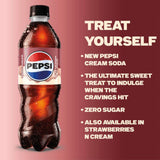 Pepsi Zero Sugar Cream Soda 500ml - British product
