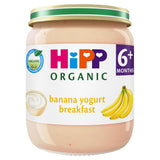 ASDA HiPP Banana Yogurt Breakfast Organic Baby Food 6+ Months 125g- Buy online at McGrocer