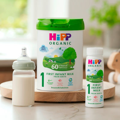 HiPP 1 First Infant Baby Milk Ready To Feed Bottle From Birth