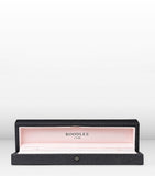 Boodles rose gold diamond charm bracelet (British brand)