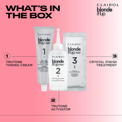 Clairol Crystal Glow Radiant Opal toner (British brand)