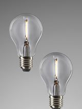 Next Low Wattage Clear GLS Filament Bulb for Battery Ambient Lamps - Pack of 2- Buy online at McGrocer