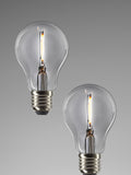 Low wattage filament bulb for battery lamp pack of 2 - British product
