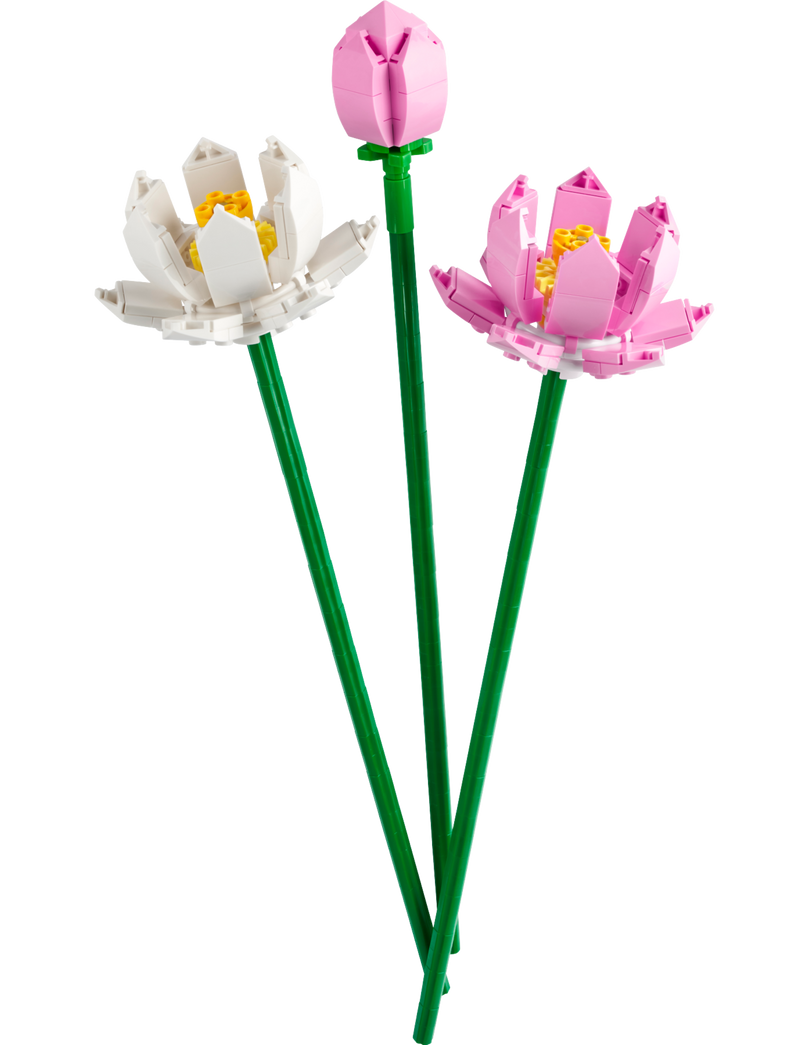 LEGO Lotus Flower model 220 pieces decorative plant, UK version