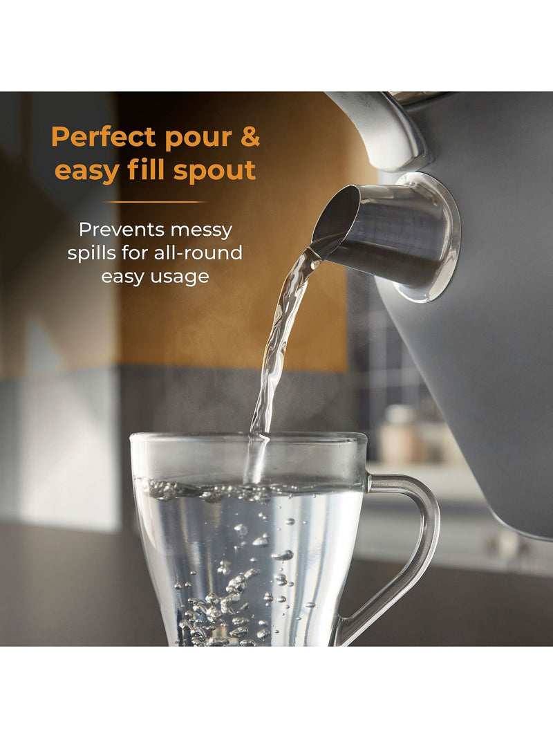 Tower Grey Renaissance 1.7L kettle (British brand)