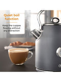 Tower Grey Renaissance 1.7L kettle (British brand)