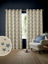 Next Emily Bond Indigo Blue St Maws Made to Measure Curtains- Buy online at McGrocer