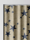 Emily Bond Indigo Blue St Maws made to measure curtains (British brand)