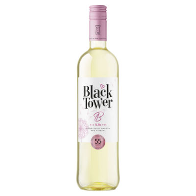 Black Tower B White Low Alcohol Wine 750ml