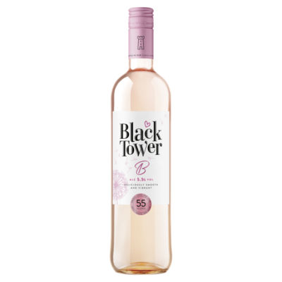 Black Tower B by Rosé Wine 750 ml - British product