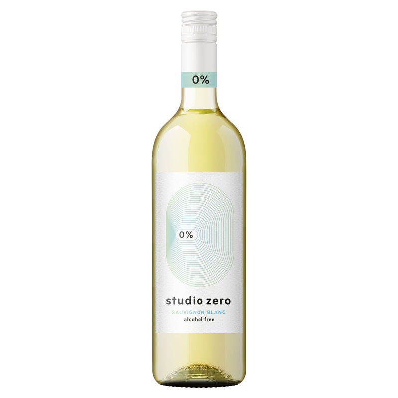 Studio Zero alcohol free wine Sauvignon Blanc 75cl (British brand)