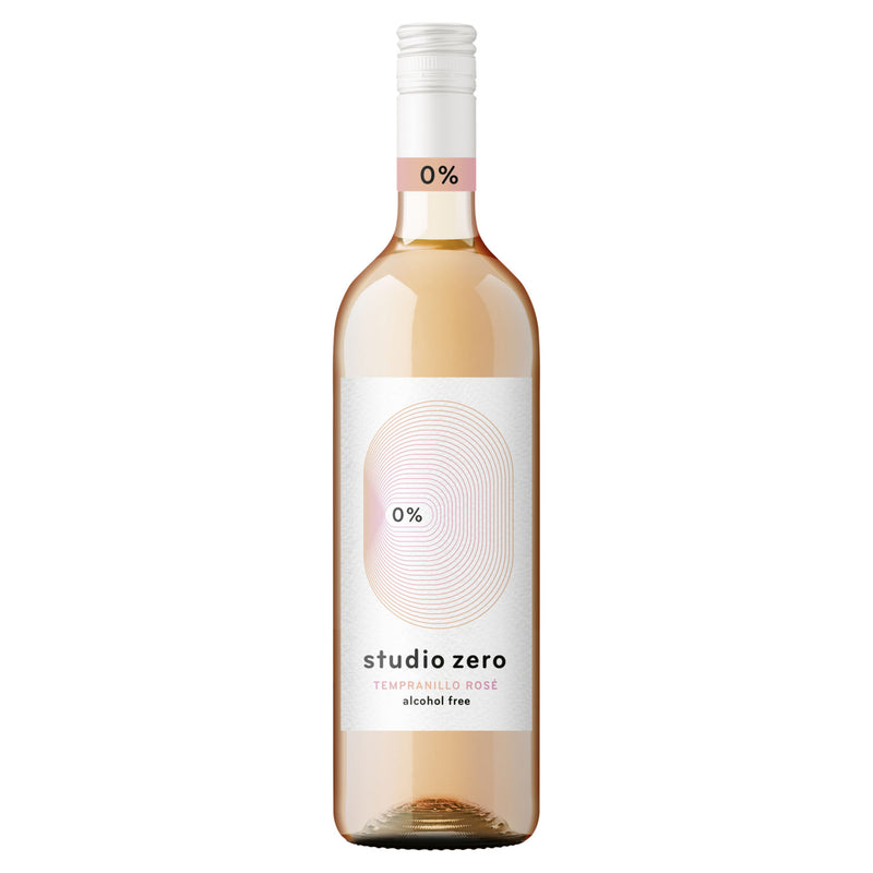 Studio Zero Rosé alcohol-free 75cl, UK version