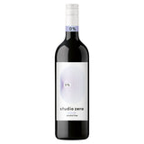 Studio Zero alcohol free Merlot wine 75cl, imported from the UK