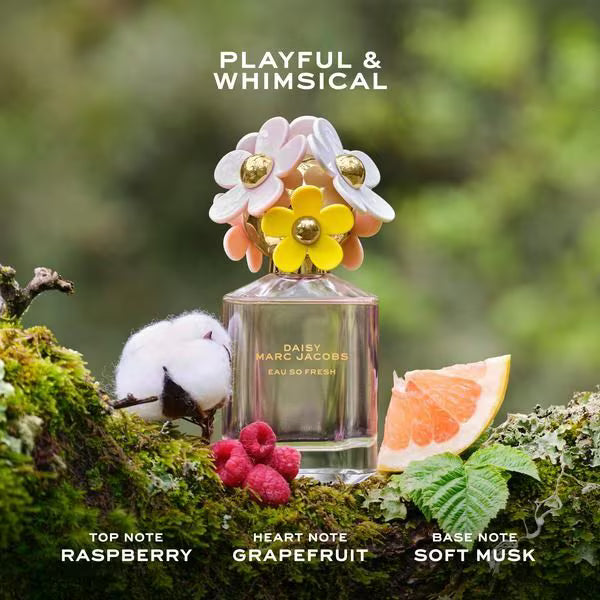 Marc Jacobs Daisy Eau So Fresh fragrance 30ml, imported from the UK