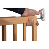 Cuggl wooden extending safety gate for stairs (British brand)