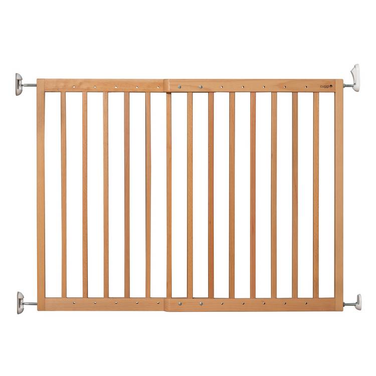 Cuggl wooden extending safety gate for stairs (British brand)