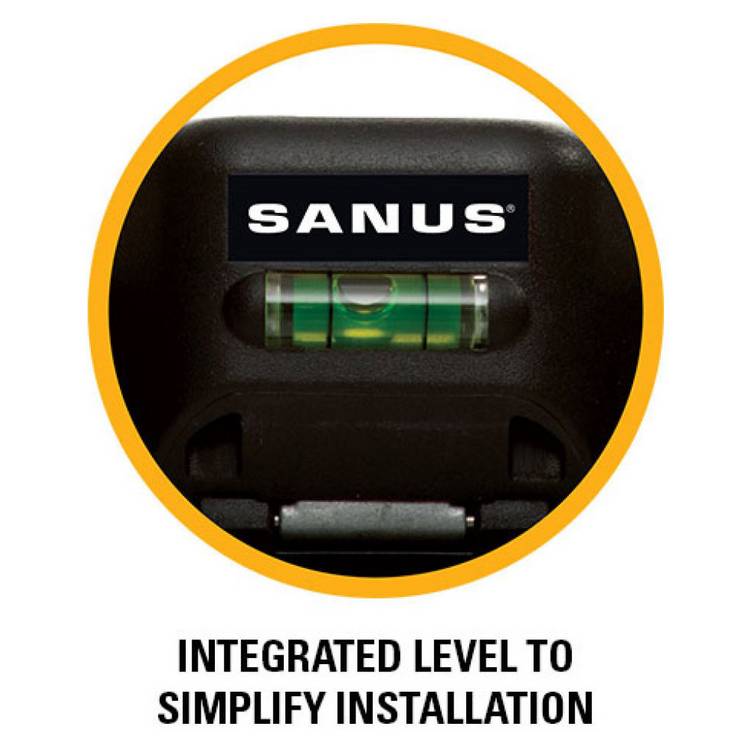 Sanus TV wall bracket VLL61 for 47-80 inch TVs, imported from the UK