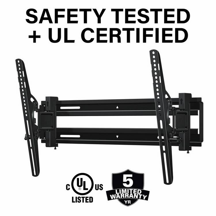 Sanus tilting TV wall bracket for 32-70 inch TVs, imported from the UK