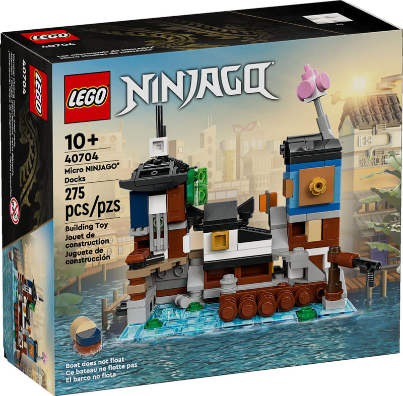 LEGO micro NINJAGO Docks building set (British brand)