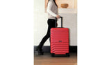 Featherstone large red suitcase 105L (British brand)